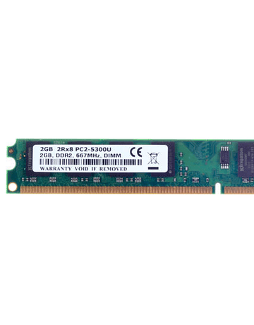 Memoria Ram 2gb / 667Mhz UDIMM PC2-5300U