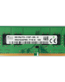 Memoria Ram 8gb / 2133Mhz UDIMM PC4-17000U - 2133P