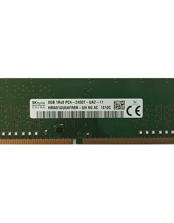 Memoria Ram 8gb / 2400Mhz UDIMM PC4-19200U - 2400T / 854913-001