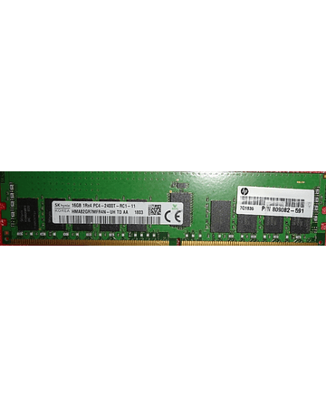 (A Pedido) Memoria Ram 16gb / 2400Mhz UDIMM PC4-19200U - 2400T / 809082-591