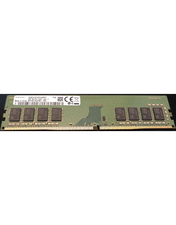 Memoria Ram 8gb / 2400Mhz UDIMM PC4-19200U - 2400T / 854913-001
