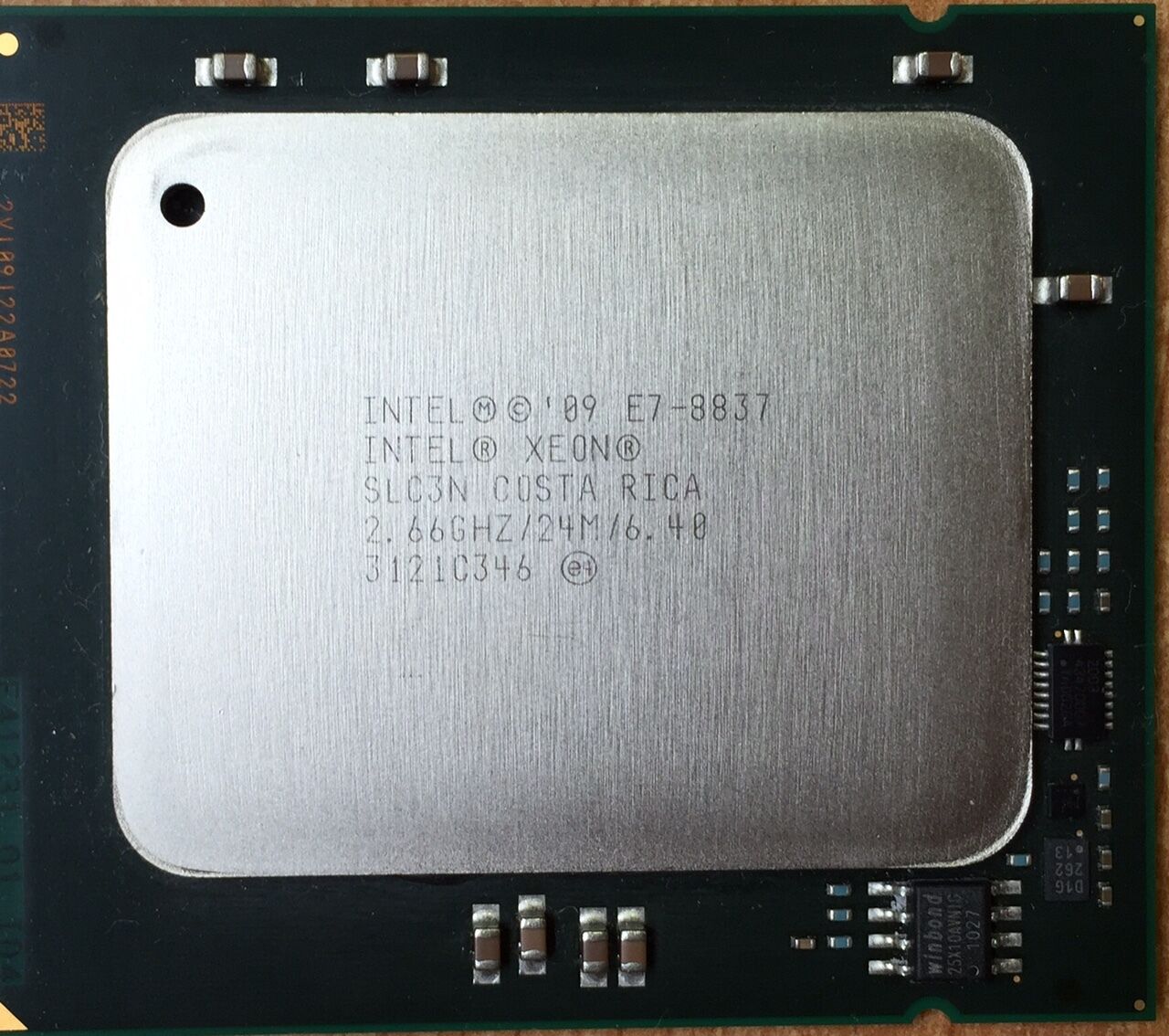 (A pedido) CPU Intel Xeon  E7-8837 2.67 GHz Eight Core SLC3N 8 cores 16 cores total Server CPU Processor