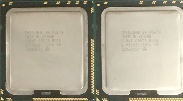CPU Intel Xeon X5670 6-Core 2.93GHz 12MB 6.4GT/s LGA1366 SLBV7 Server CPU Processor