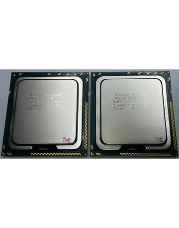 CPU Intel Xeon X5650 6-Core 2.66GHz 12MB 6.4GT/s LGA1366 SLBV7 Server CPU Processor