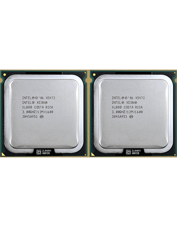 CPU Par Identico de Intel Quad-Core Xeon X5472 CPU 3.0GHz 12M 771 1600MHz SLBBB Server CPU Processor