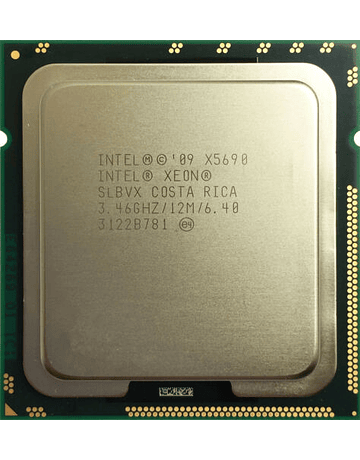 (A pedido) CPU Par Identico de Intel Xeon X5675 6-Core 3.06GHz 12MB 6.4GT/s LGA1366 SLBV7 Server CPU Processor