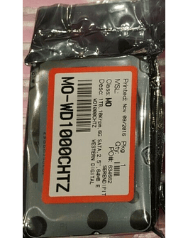 (A pedido) Disco Duro SATA 1.TB Western Digital 2.5" 10K rpm 3 6gb/s  Velociraptor WD1000CHTZ  Enterprise Class Calidad Empresarial Nuevo