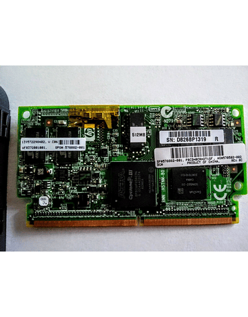 Memoria HP 512Mb FLASH BACKED CACHE con Bateria 571436-002 534562-B21