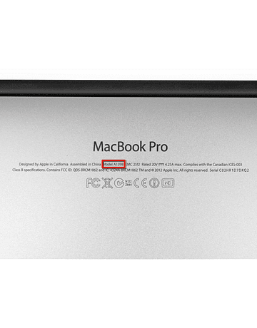 BATERIAS MACBOOK PRO