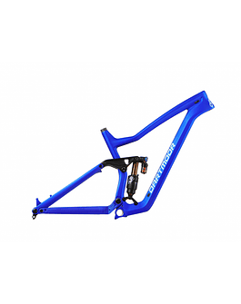 MARCO THUNDERBIRD FIBRA DE CARBONO 2023 ARO 29 AZUL ESPACIO MATE SIN SHOCK DARTMOOR TALLA L