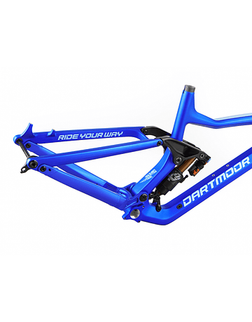 MARCO THUNDERBIRD FIBRA DE CARBONO ENDURO 2023 ARO 29 AZUL ESPACIO MATE SIN SHOCK DARTMOOR TALLA M