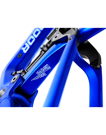 MARCO THUNDERBIRD FIBRA DE CARBONO ENDURO 2023 ARO 29 AZUL ESPACIO MATE SIN SHOCK DARTMOOR TALLA M