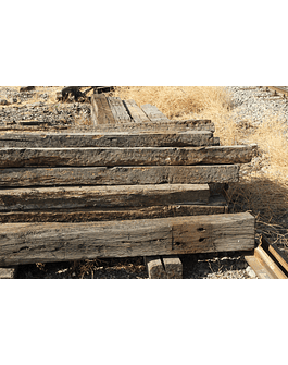 Durmientes de Madera para Jardín y Construcción – Entrega en Lo Barnechea o despacho.
