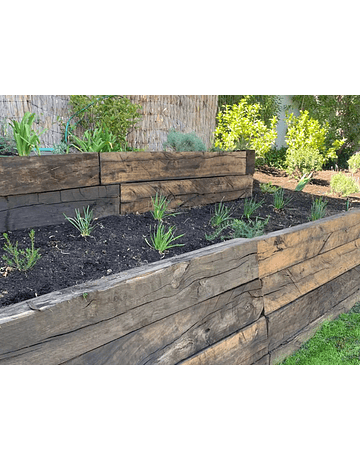Durmientes de Madera para Jardín y Construcción – Entrega en Lo Barnechea o despacho.