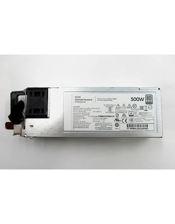 Fuente de Poder 500W HP  866729-001865408-B21 865398-001 865399-201 HSTNS-PL40-1 DPS-500AB-31 A PARA Gen 10 Gen 11 G10 G11
