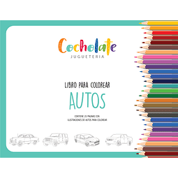 Libro de autos para colorear