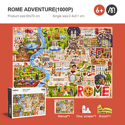 Puzzle Aventura en Roma