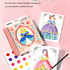 Kit Diseño de vestuario - Fiesta de princesas