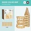 Bloques de madera para construir