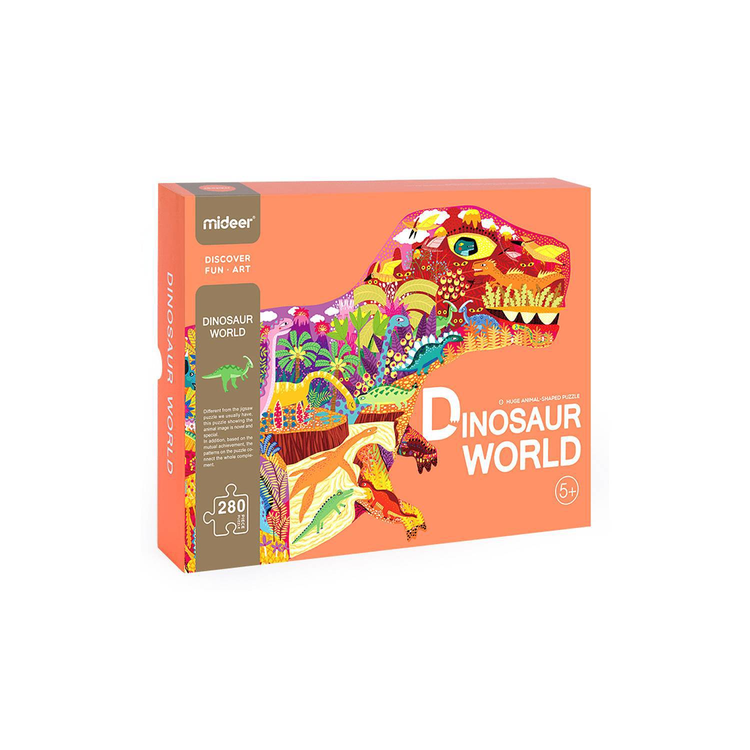 Gran puzzle El mundo de los Dinosaurios
