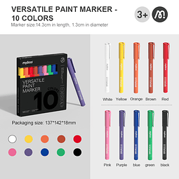 Marcadores de pintura_10 colores