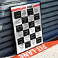 Cuadro calendario 2026 Formula 1 bandera a cuadros - Miniatura 2