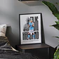 Cuadro De Erling Haaland del Manchester City I Futbol + Marco - Miniatura 2