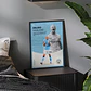 Cuadro De Erling Haaland del Manchester City II Futbol + Marco - Miniatura 3