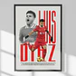 Cuadro De Luis Díaz Del Liverpool Fc Futbol + Marco - Miniatura 1