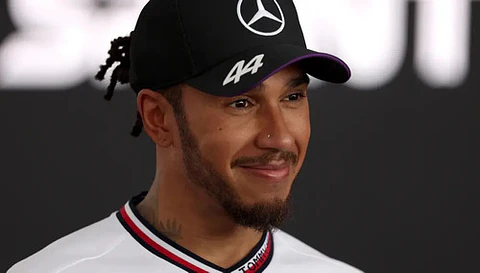 Jockey Mercedes Benz Lh44 Negro Gorra F1