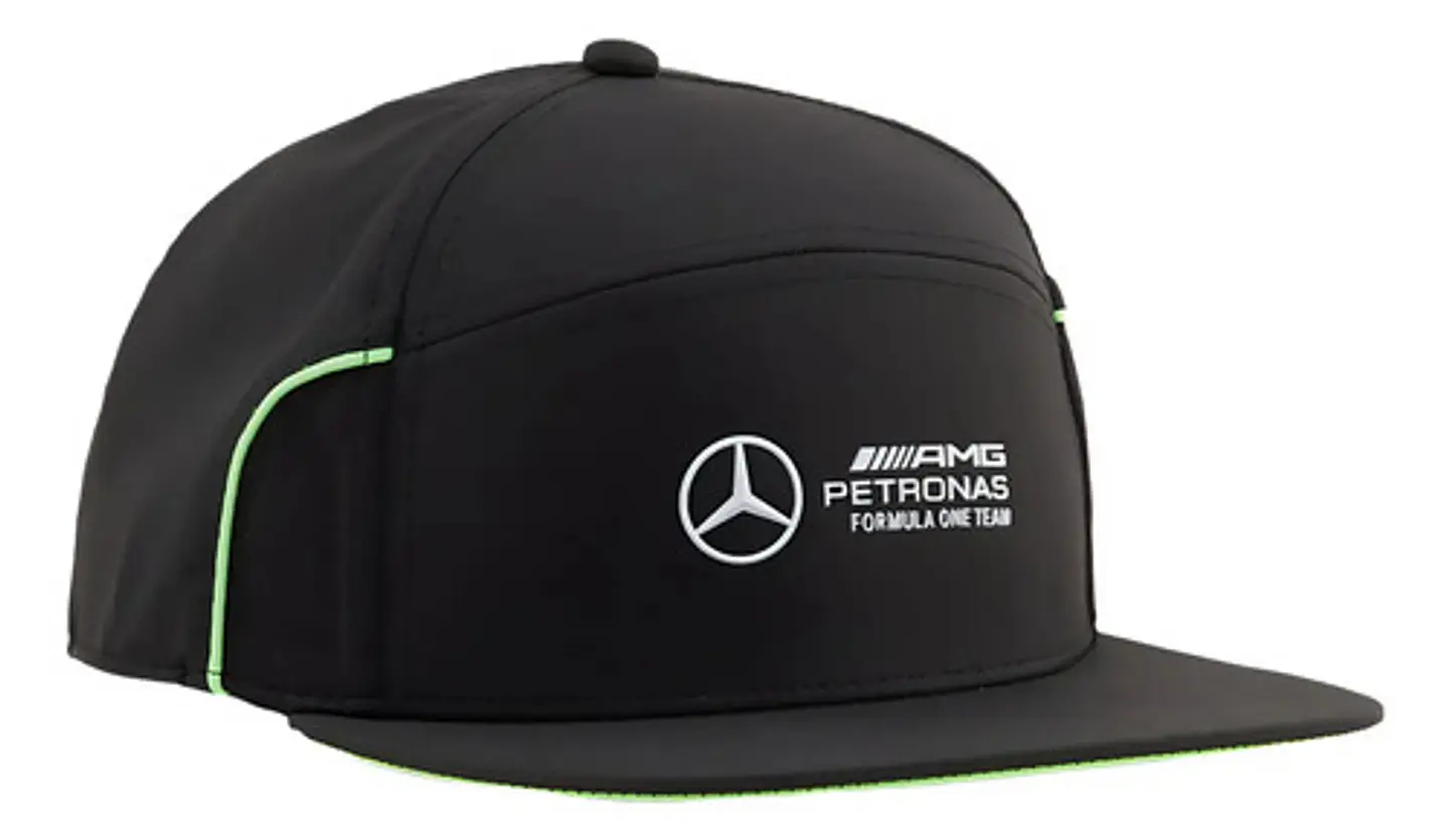 Gorro Mercedes Benz Amg Petronas F1 Flat Brim Gorra Snapback 1
