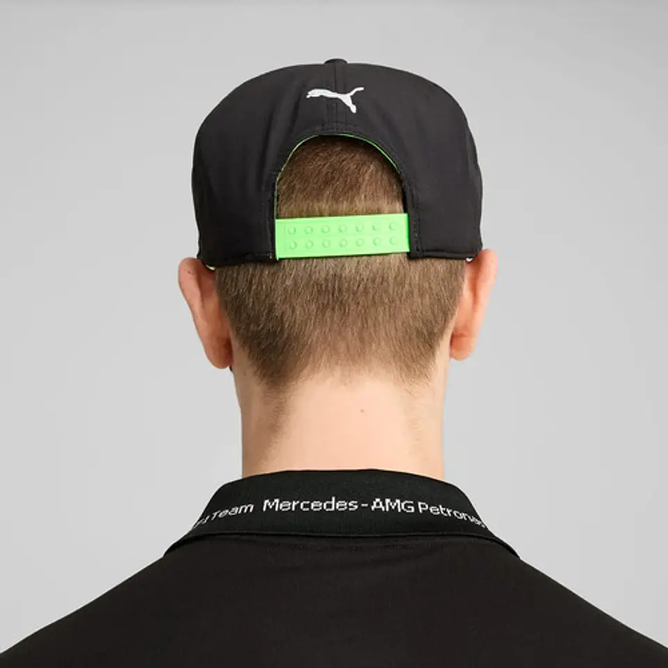 Gorro Mercedes Benz Amg Petronas F1 Flat Brim Gorra Snapback 3