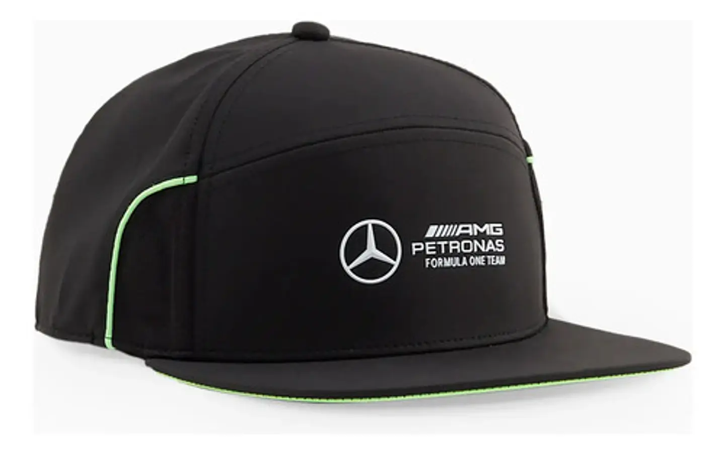 Gorro Mercedes Benz Amg Petronas F1 Flat Brim Gorra Snapback 4