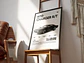 Cuadro Auto Dodge Charger R/t De 1970 + Marco - Miniatura 2