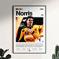 Cuadro campeon Mclaren f1 Lando Norris 4 Formula 1 + Marco - Miniatura 2