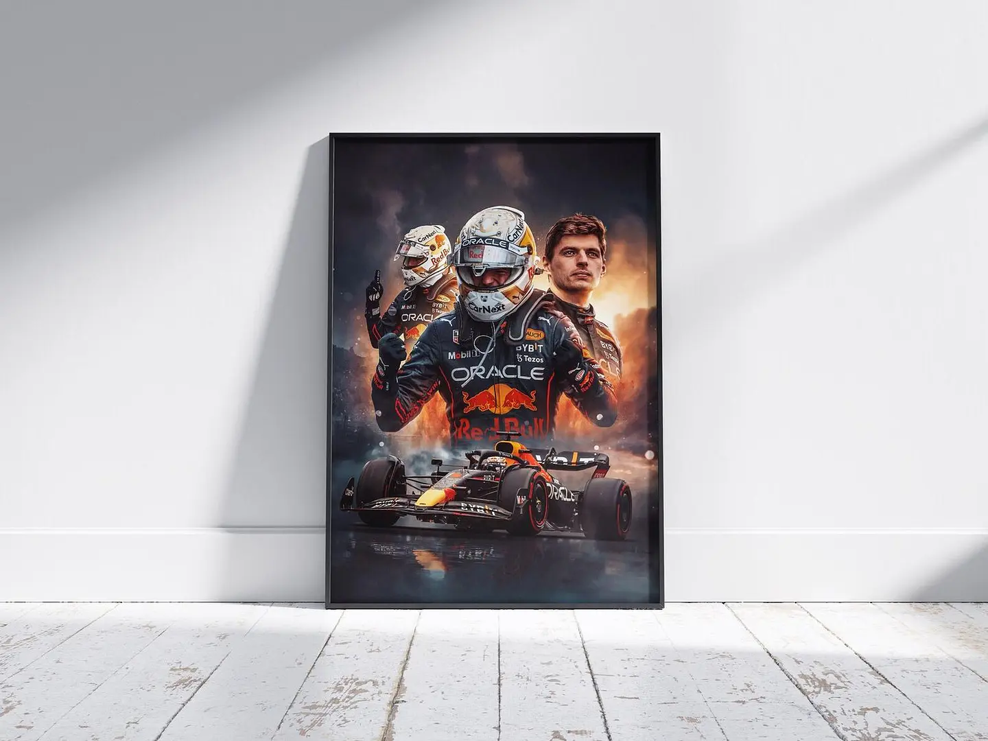 Cuadro De Max Verstappen I Red Bull F1 2026 + Marco 1