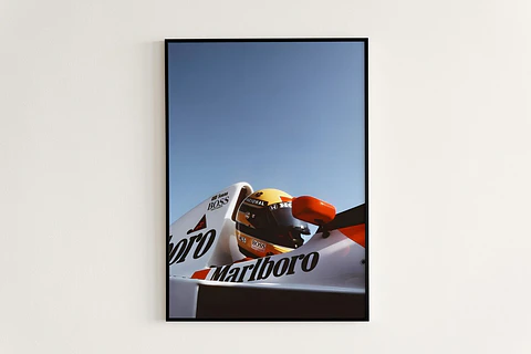Cuadros De Formula 1 Vintage Ferrari, Mclaren Y Senna