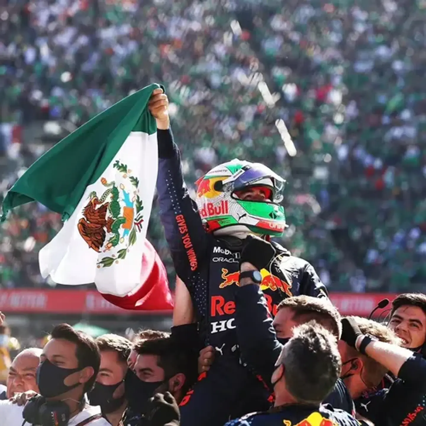 Jockey Red Bull Sergio Checo Perez 11 Gorra Mexico Oficial 17