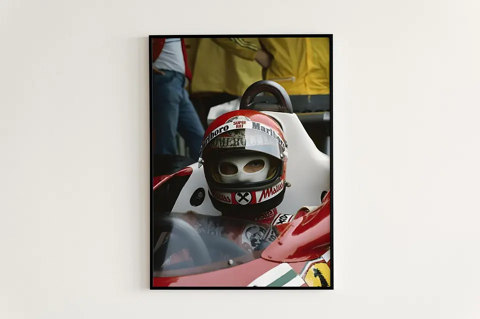 Cuadros De Formula 1 Niki Lauda Vintage De F1 Especial 4
