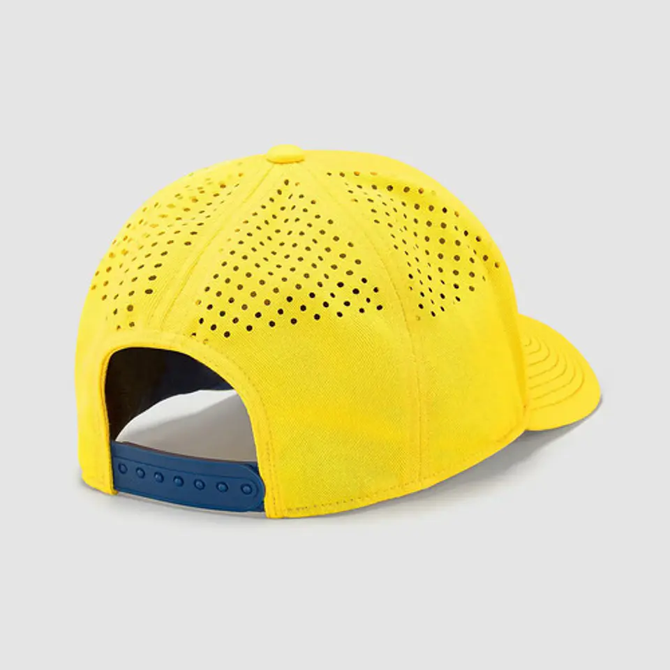 Jockey Ayrton Senna Gorra Curva Amarillo Gorro Oficial 6