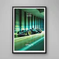 Cuadro Aston Martin Aramco F1 Tm Team - Amr25 2025 + Marco - Miniatura 1