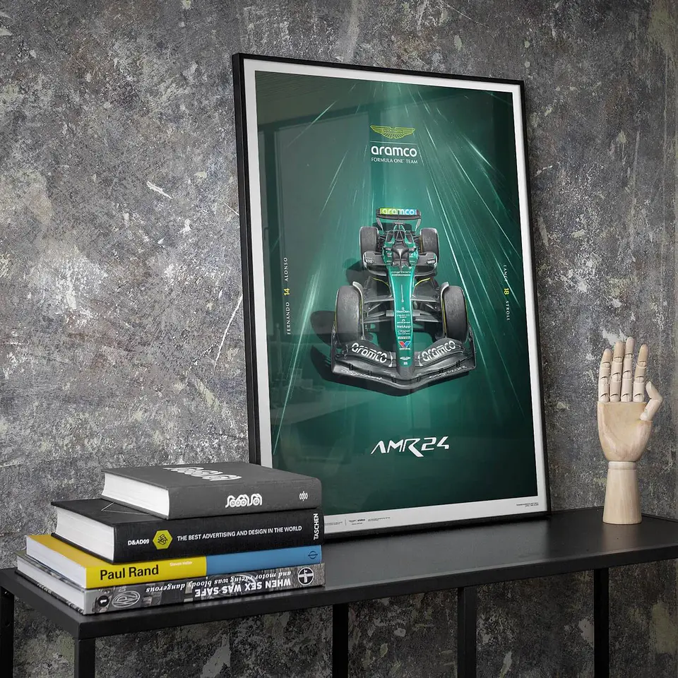 cuadro de Aston Martin Aramco f1 Formula One® Team AMR24  Hyper-Focus 2