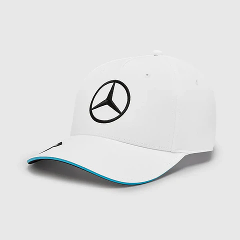 Gorro Mercedes F1 George Russell Blanca Oficial Gorra