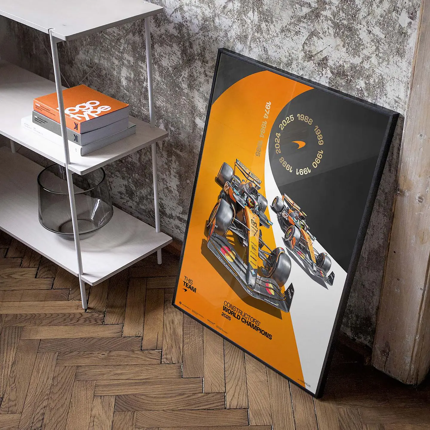 Cuadro Campeones Del Mundo De Constructores F1 Mclaren 4