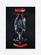Cuadro Audi Fórmula 1 Negro 2026 F1 + Marco - Miniatura 2