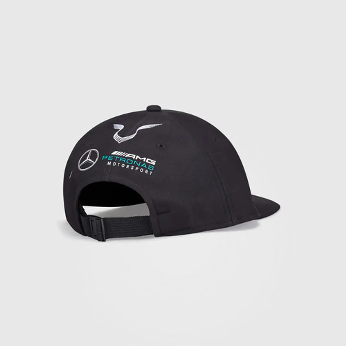 Jockey Mercedes Benz F1 Lewis Hamilton 44 Negro Gorro Plano 10
