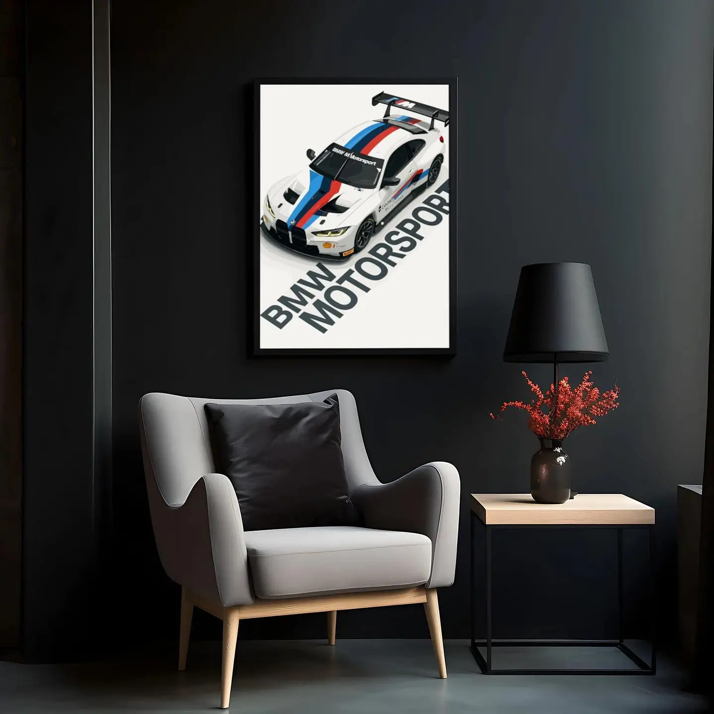 Cuadro de auto BMW M4 GT3  BMW Motorsport + Marco 2