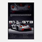 Cuadro Auto Porsche 911 GT3 Especial Edición  + Marco - Miniatura 1