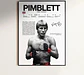 Cuadro De Paddy Pimblett Ufc II Peleador Mma + Marco - Miniatura 1