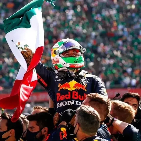 Jockey Red Bull Sergio Checo Perez 11 Plana Mexico Oficial
